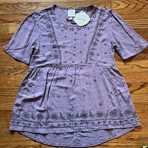 Knox Rose - Relaxed Fit Top - Small - NWT